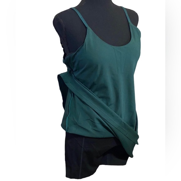 NEW Workout Exercise Dress attached Shorts, built in Bodysuit Women’s Large…NWT - Picture 5 of 16